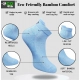 4_Pair Set Unisex Casual Cotton Printed Ankle Length Socks (Multicolor)