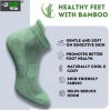 4_Pair Set Unisex Casual Cotton Printed Ankle Length Socks (Multicolor)