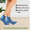 4_Pair Set Unisex Casual Cotton Printed Ankle Length Socks (Multicolor)