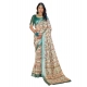 Women's Printed Cotton Linen Saree withPrinted Saree With Unstitched Blouse (Green, 5-6Mtrs) Women's Printed Cotton Linen Saree withPrinted Saree With Unstitched Blouse (Green, 5-6Mtrs)