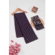 Women's Printed Brasso Saree With Unstitched Blouse (Magenta, 5-6 Mtrs) Women's Printed Brasso Saree With Unstitched Blouse (Magenta, 5-6 Mtrs)