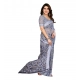 Women's Georgette Printed Saree With Unstitched Blouse 5.5Mtr (Grey) Women's Georgette Printed Saree With Unstitched Blouse 5.5Mtr (Grey)
