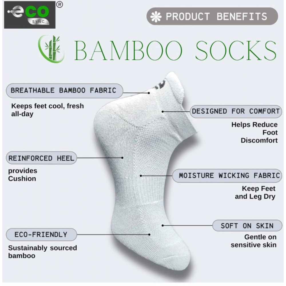 4_Pair Set Unisex Casual Cotton Printed Ankle Length Socks (Multicolor)