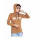 Boy's Cotton Printeded Hooded Neck Hoodies (Brown) Boy's Cotton Printeded Hooded Neck Hoodies (Brown)