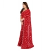 Women's Georgette Printed Saree With Unstitched Blouse 5.5Mtr (Red) Women's Georgette Printed Saree With Unstitched Blouse 5.5Mtr (Red)