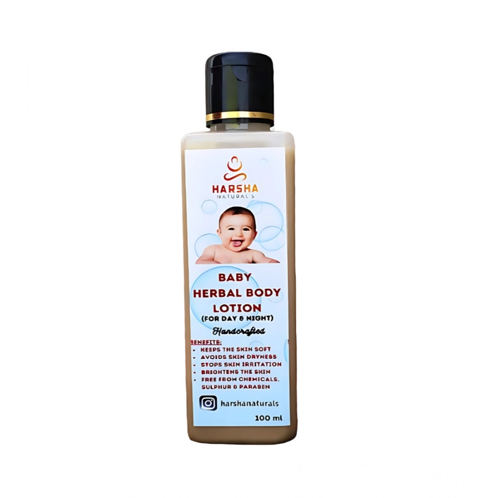 Harsha Naturals Herbal Baby Lotion - (100ML) Harsha Naturals Herbal Baby Lotion - (100ML)