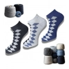 3_Pair Set Unisex Casual Cotton Printed Low Cut Socks (Multicolor) 3_Pair Set Unisex Casual Cotton Printed Low Cut Socks (Multicolor)
