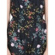 Girl's Rayon Flamingo Print Sleeveless Jumpsuit (Black-Multicolor) Girl's Rayon Flamingo Print Sleeveless Jumpsuit (Black-Multicolor)