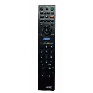 Ecomoye LCD/LED Remote No. URC43, Compatible/Replacement for Sony Bravia LCD/LED TV Remote Control, Black (Exactly Same Remote will Only Work)
