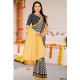 Women's Soft Pure Cotton Printed Saree With Unstitched Blouse 5.5Mtr (Multicolor)
