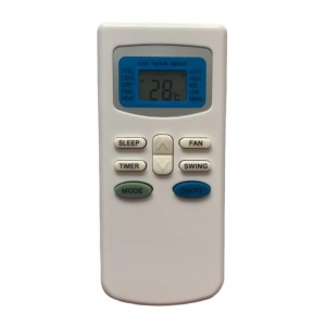 Ecomoye AC Remote No. 17 (No Backlight), Compatible/Replacement for Bluestar AC Remote Control, White (Exactly Same Remote will Only Work)