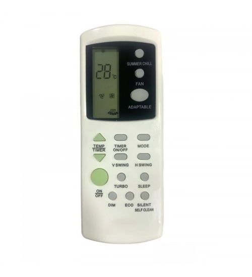Remote No. 210G (No Backlight), Compatible for Godrej AC Remote Control (Exactly Same Remote will Only Work)