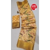 Women's Digital Dolla Silk Printed Saree With Unstitched Blouse 5.5Mtr (Mustard) Women's Digital Dolla Silk Printed Saree With Unstitched Blouse 5.5Mtr (Mustard)