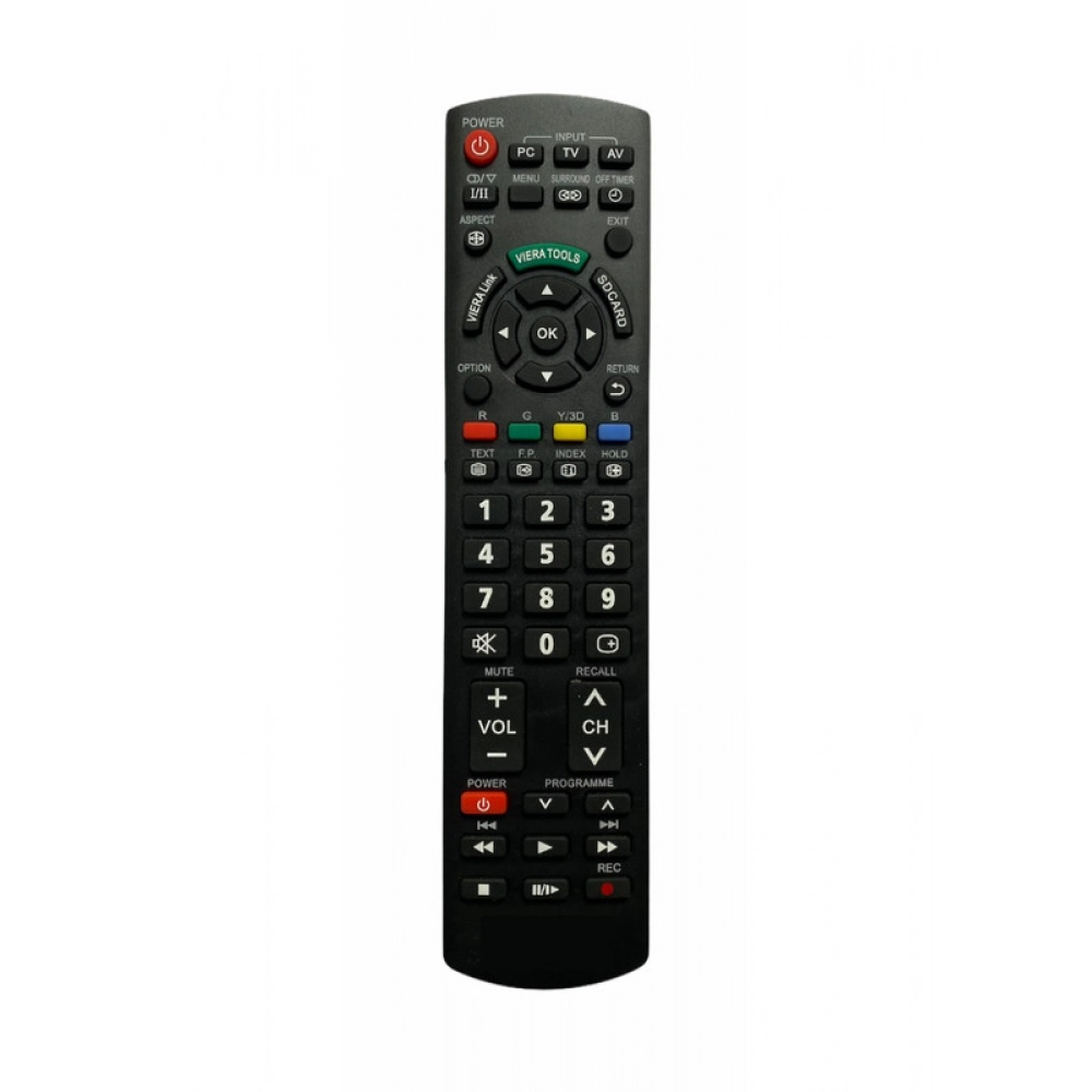 Ecomoye LCD/LED Remote No. VMT22/SMT22, Compatible/Replacement for Videocon and Sansui LCD/LED TV Remote Control, White (Exactly Same Remote will Only Work)