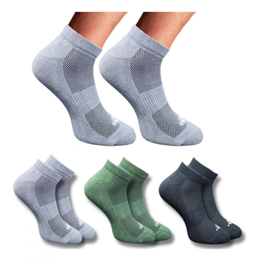 3_Pair Set Unisex Casual Cotton Printed Low Cut Socks (Multicolor) 3_Pair Set Unisex Casual Cotton Printed Low Cut Socks (Multicolor)