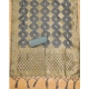 Women's Banarasi Silk Printed Unstitched Salwar Suit Material With Dupatta (Grey, 3Mtrs)