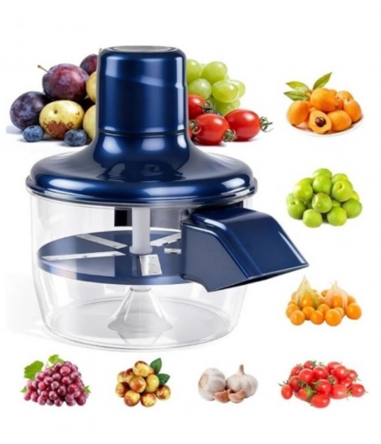 Plastic Solid An Electric Automatic Peeler (Blue)