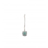 Women's Brass Silver Plated Pendant Set (Mint)