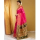 Women's Silk Blend Zari Weaving Saree With Unstitched Blouse 5.5Mtr (Pink) Women's Silk Blend Zari Weaving Saree With Unstitched Blouse 5.5Mtr (Pink)