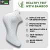 4_Pair Set Unisex Casual Cotton Printed Ankle Length Socks (Multicolor)