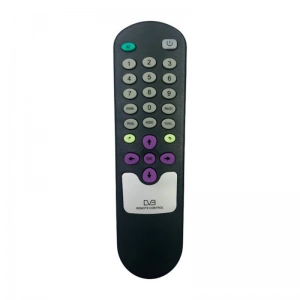 Ecomoye DTH Set Top Box Remote No. 1251, Compatible/Replacement for DVB Free Dish Set Top Box, Black (Exactly Same Remote will Only Work)