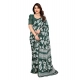 Women's Georgette Printed Saree With Unstitched Blouse 5.5Mtr (Green) Women's Georgette Printed Saree With Unstitched Blouse 5.5Mtr (Green)