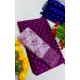 Women's Printed Brasso Saree With Unstitched Blouse (Magenta, 5-6 Mtrs) Women's Printed Brasso Saree With Unstitched Blouse (Magenta, 5-6 Mtrs)
