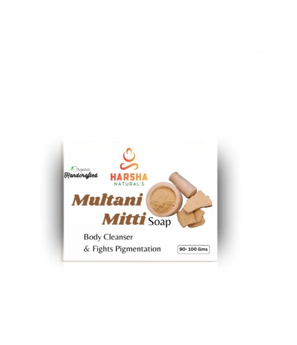 Pack Of_2 Harsha Naturals - Multani Mitti Soap (100GM)