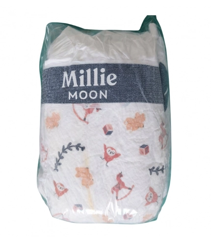 Pack of_10 Pcs Cotton Baby Diapers (White)