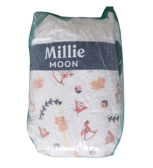 Pack of_10 Pcs Cotton Baby Diapers (White)