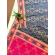 Women's Patola Silk Meena And Zari Woven Saree With Unstitched Blouse 5.5Mtr (Navy) Women's Patola Silk Meena And Zari Woven Saree With Unstitched Blouse 5.5Mtr (Navy)