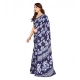 Women's Georgette Printed Saree With Unstitched Blouse 5.5Mtr (Blue) Women's Georgette Printed Saree With Unstitched Blouse 5.5Mtr (Blue)