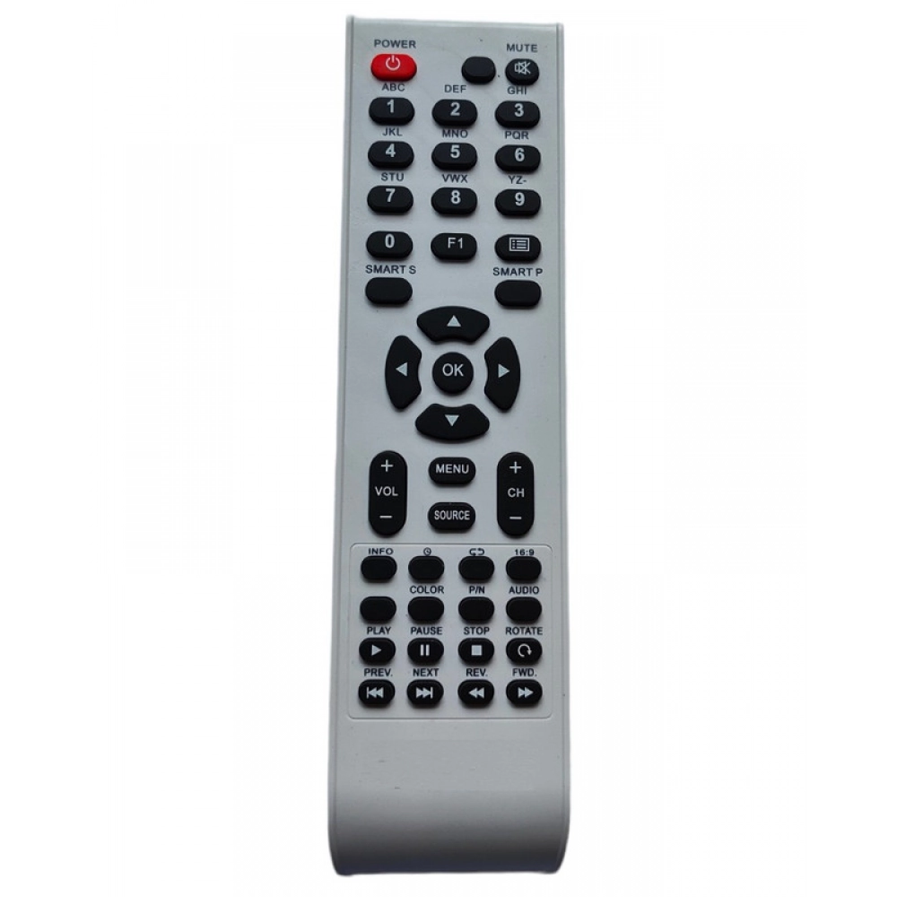 Ecomoye LCD/LED Remote No. RCA06, Compatible/Replacement for Llyod LCD/LED TV Remote Control, Black (Exactly Same Remote will Only Work)
