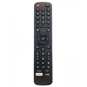 Ecomoye Smart TV Remote No. 842 (No Voice) with YouTube and Netflix , Compatible/Replacement for Llyod Smart TV LCD/LED Remote, Black (Exactly Same Remote will Only Work)