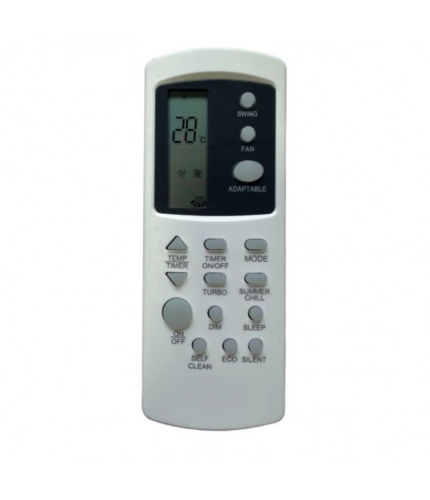Remote No. 31E (No Backlight), Compatible for Godrej AC Remote Control (Exactly Same Remote will Only Work)