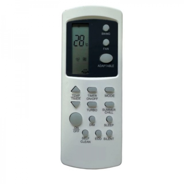 Dropship Remote No. 31E (No Backlight), Compatible for Godrej AC Remote Control (Exactly Same Remote will Only Work)