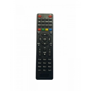 Ecomoye LCD/LED Remote No. 734, Compatible/Replacement for Vu LCD/LED TV Remote Control, Black (Exactly Same Remote will Only Work)