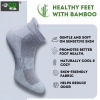 4_Pair Set Unisex Casual Cotton Printed Ankle Length Socks (Multicolor)