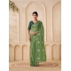 Women's Digital Printed Georgette Saree With Unstitched Blouse (Pista, 5-6 Mtrs) Women's Digital Printed Georgette Saree With Unstitched Blouse (Pista, 5-6 Mtrs)