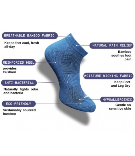 3_Pair Set Unisex Casual Cotton Printed Low Cut Socks (Multicolor)