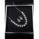 Women's Brass Silver Plated Necklace set (Multicolor) Women's Brass Silver Plated Necklace set (Multicolor)