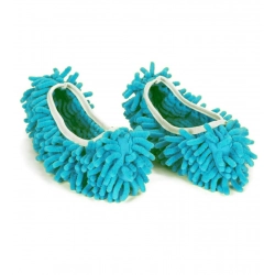 Pack Of 2_Dust Mop Floor Cleaning Slippers – Reusable Household Cleaning Shoes (Color: Assorted )