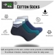 3_Pair Set Unisex Casual Cotton Printed Low Cut Socks (Multicolor)