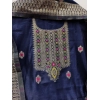 Women's Banarasi Silk Printed Unstitched Salwar Suit Material With Dupatta (Navy Blue, 3Mtrs) Women's Banarasi Silk Printed Unstitched Salwar Suit Material With Dupatta (Navy Blue, 3Mtrs)