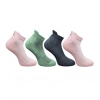 4_Pair Set Unisex Casual Cotton Printed Ankle Length Socks (Multicolor)