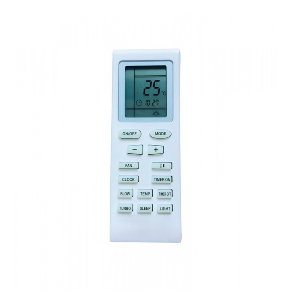 Ecomoye AC Remote No. 18A (No Backlight), Compatible/Replacement for Voltas AC Remote Control, White (Exactly Same Remote will Only Work)