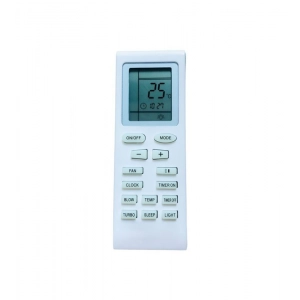 Ecomoye AC Remote No. 18A (No Backlight), Compatible/Replacement for Voltas AC Remote Control, White (Exactly Same Remote will Only Work)
