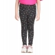 Girl's Cotton Lycra Floral Elasticated Jeggings (Multicolor) Girl's Cotton Lycra Floral Elasticated Jeggings (Multicolor)