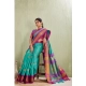 Women's Silk Blended Jaquard Woven Saree With Unstitched Blouse 5.5Mtr (Light Blue) Women's Silk Blended Jaquard Woven Saree With Unstitched Blouse 5.5Mtr (Light Blue)