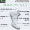 4_Pair Set Unisex Casual Cotton Printed Ankle Length Socks (Multicolor)